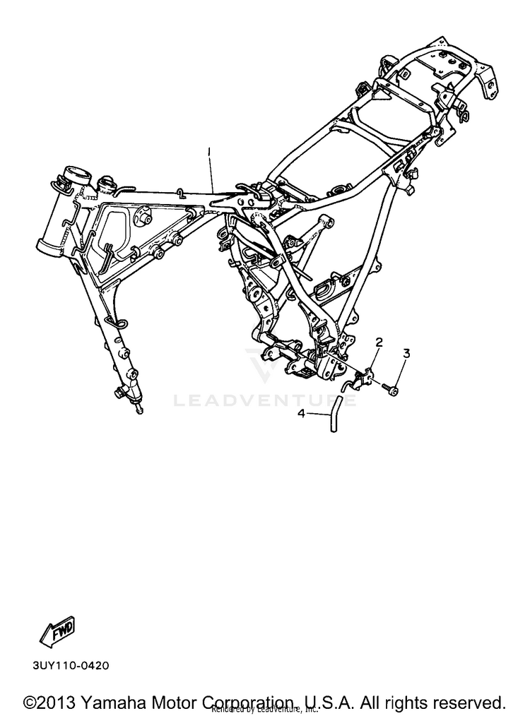 Frame California Model Only Schematic