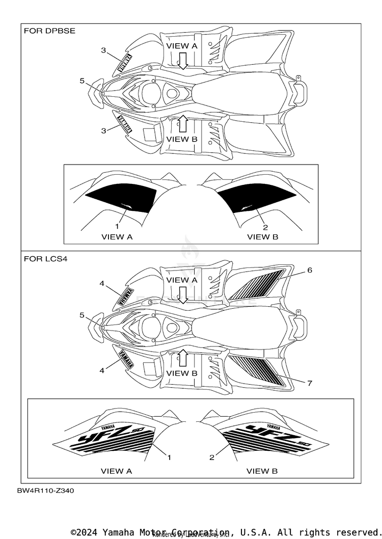Graphics YFZ50 - YFZ05YYXRG - 2024 Schematic