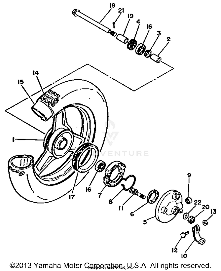 Front Wheel Schematic