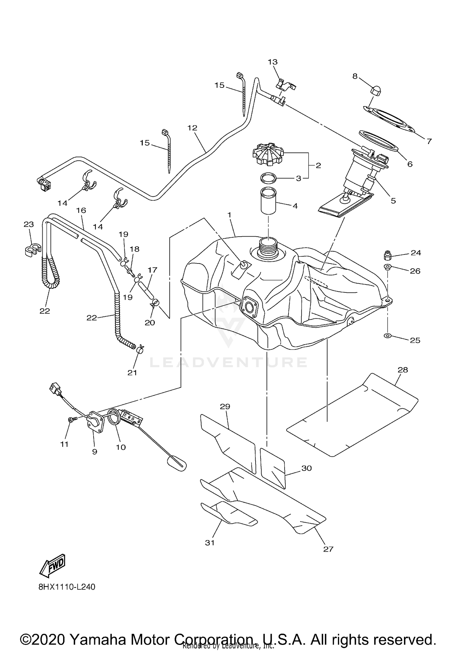 Assembly diagram