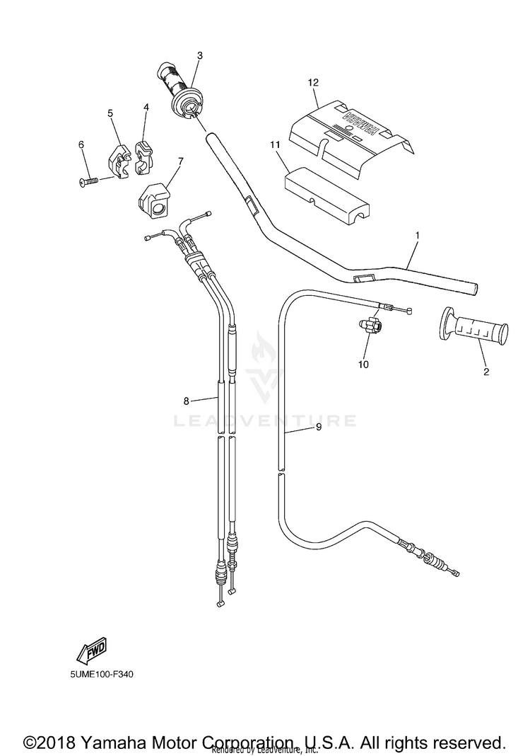 Steering Handle Cable Schematic