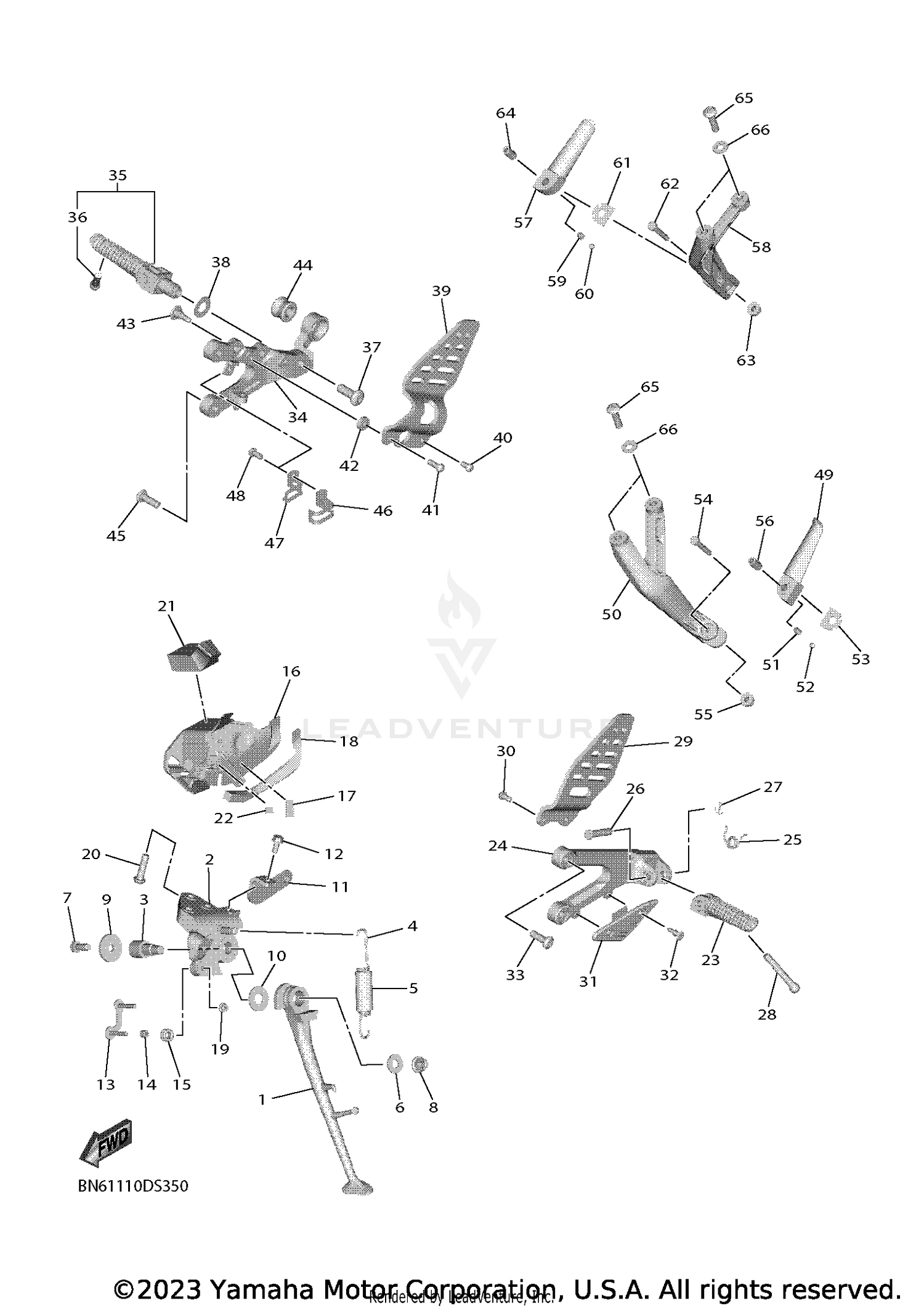 STAND & FOOTREST