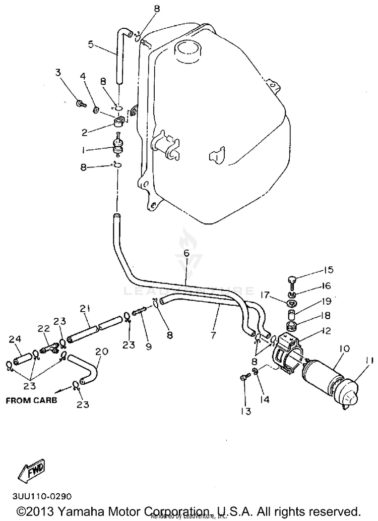 Fuel Tank 2 Schematic