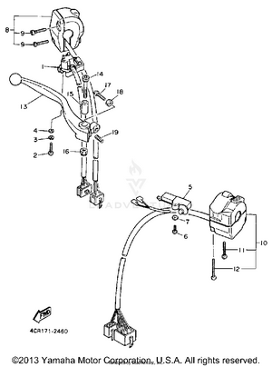 Handle Switch Lever Schematic