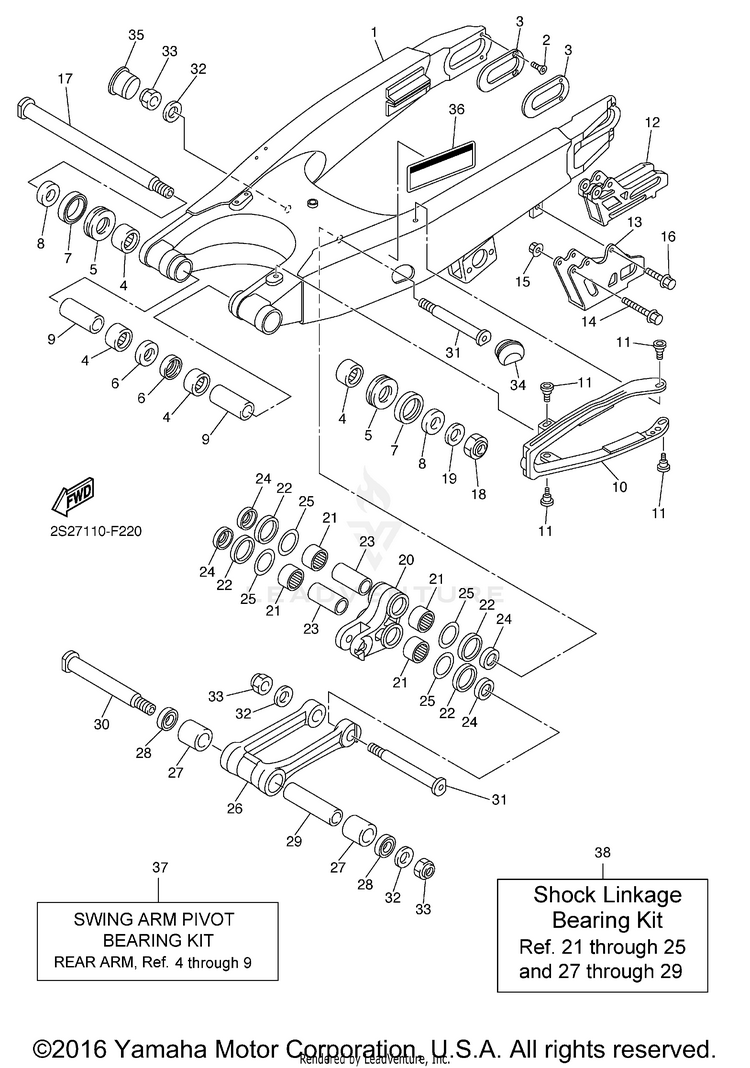 Rear Arm Schematic
