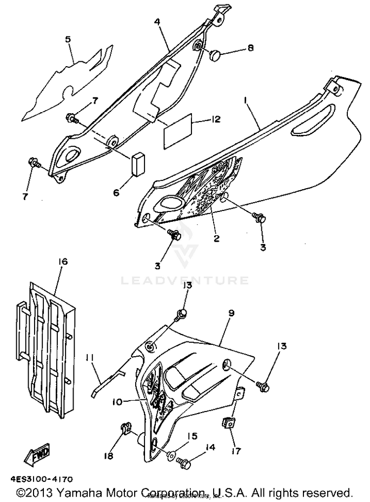 Side Cover Schematic
