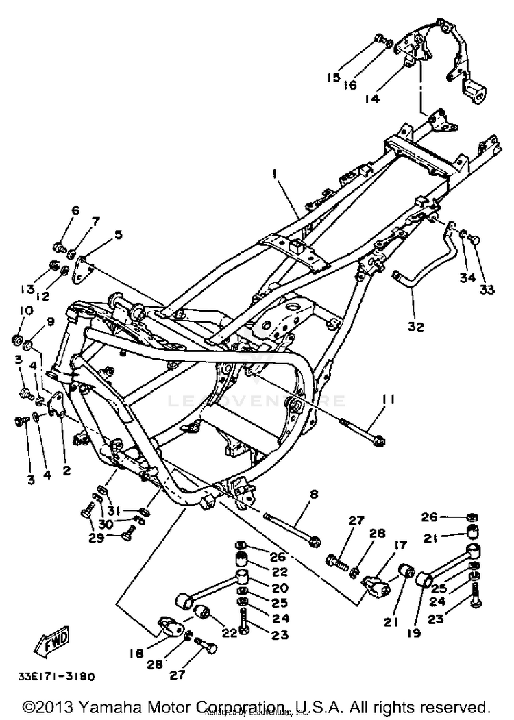 Frame Rz350nc Schematic