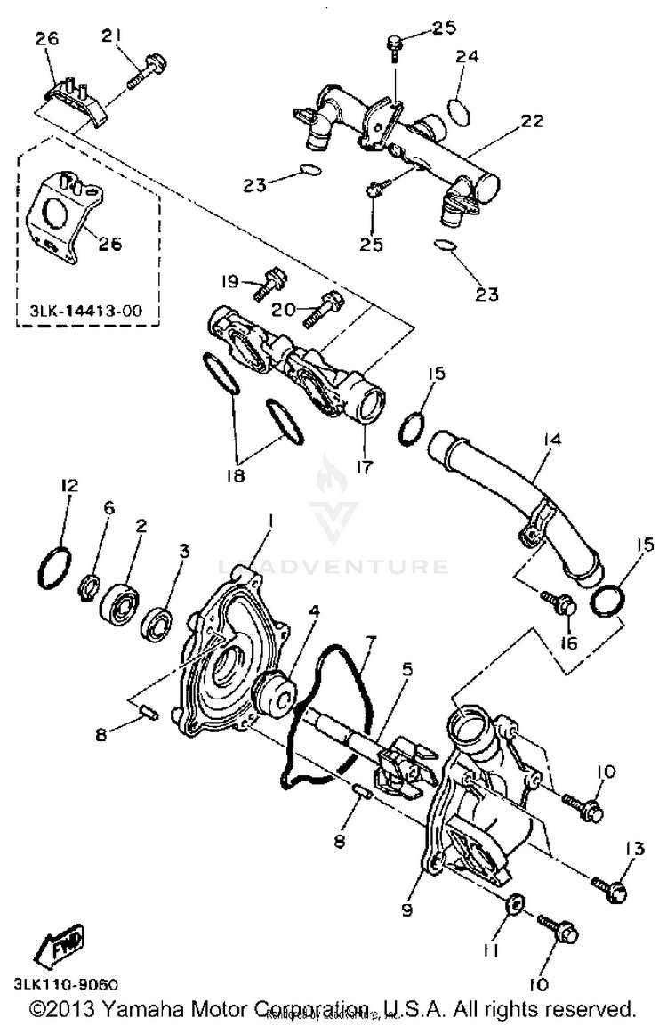 Water Pump Schematic