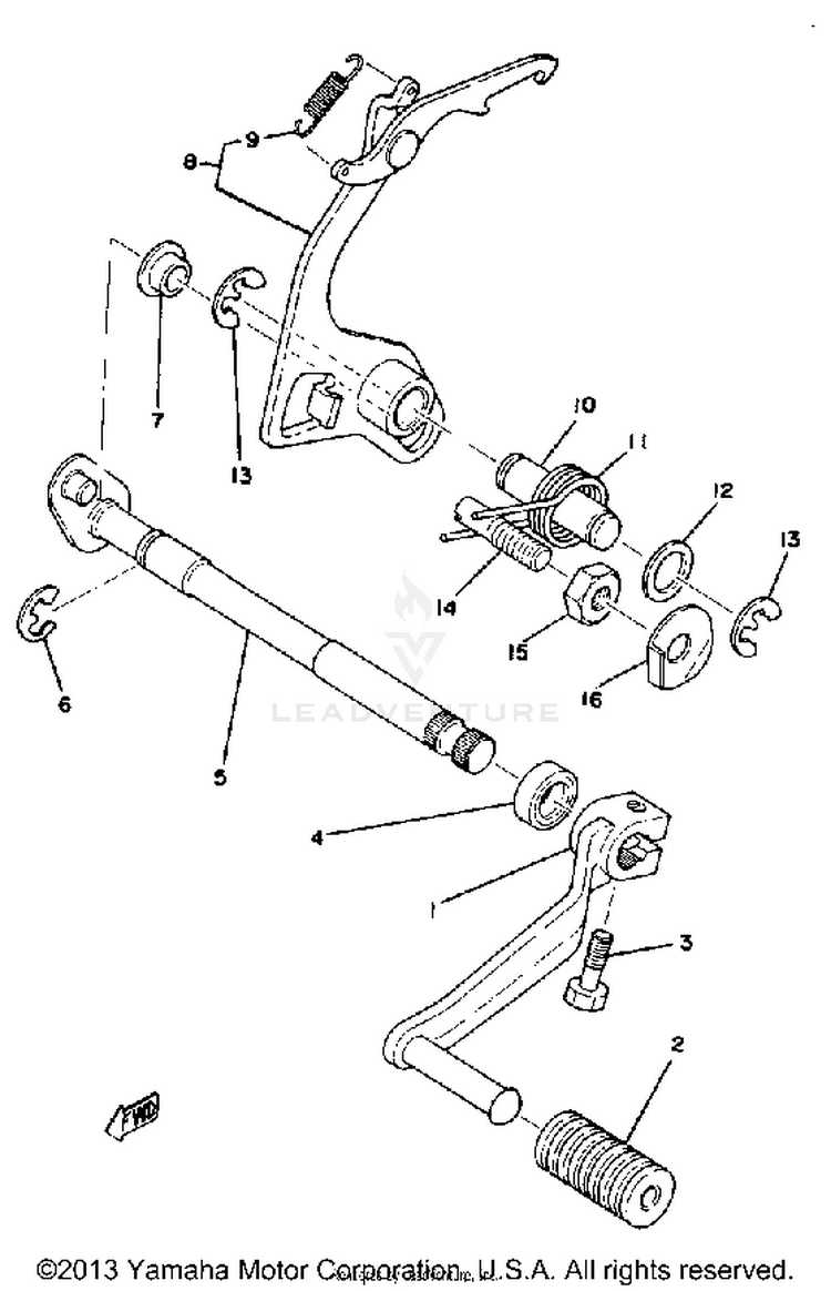 Shifter 2 Yz125d Schematic