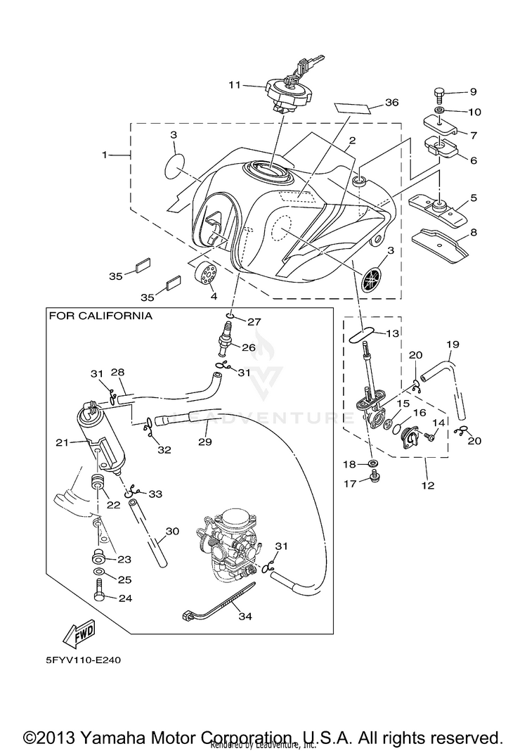 Fuel Tank Schematic