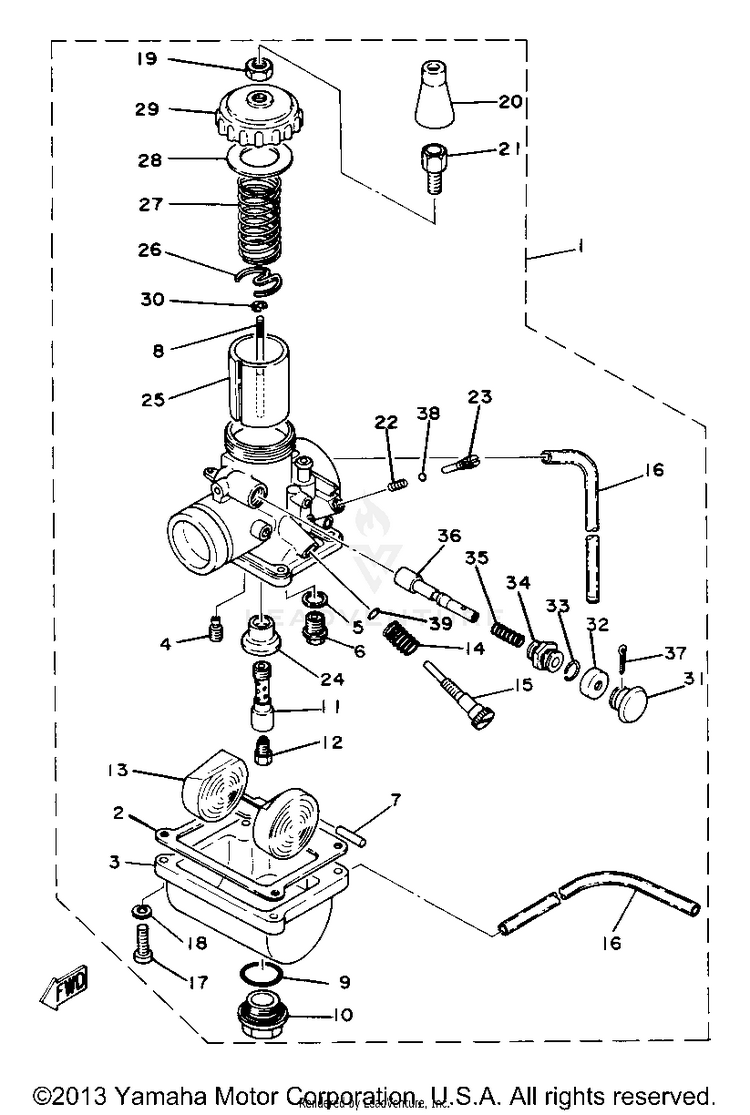Carburetor Yz80g Schematic