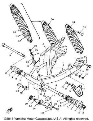 Rear Arm-suspension Schematic