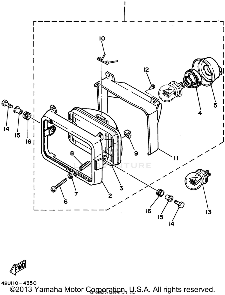 Headlight Schematic