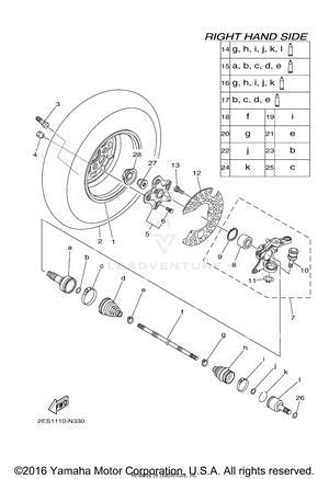 Front Wheel 2 Schematic