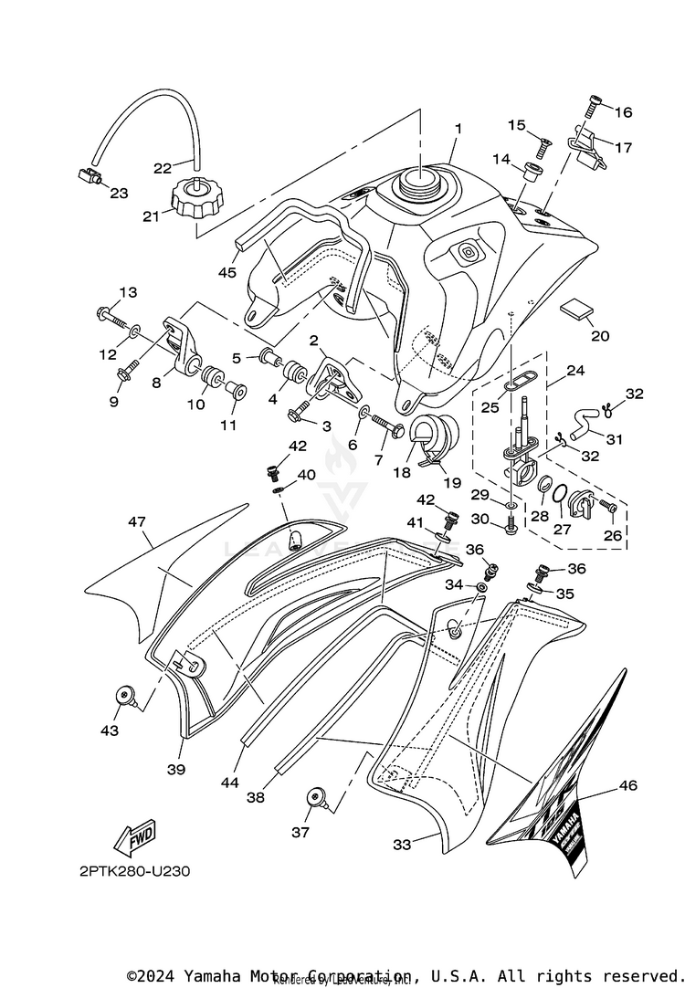 Fuel Tank Schematic