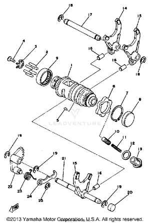 Shifter 1 Yz400d E Schematic