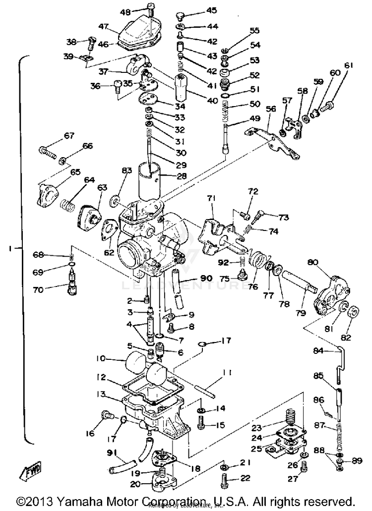 Carburetor Schematic