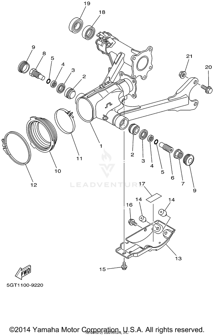 Rear Arm Schematic