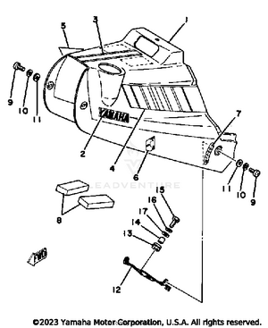 Side Cover Yt125j Schematic