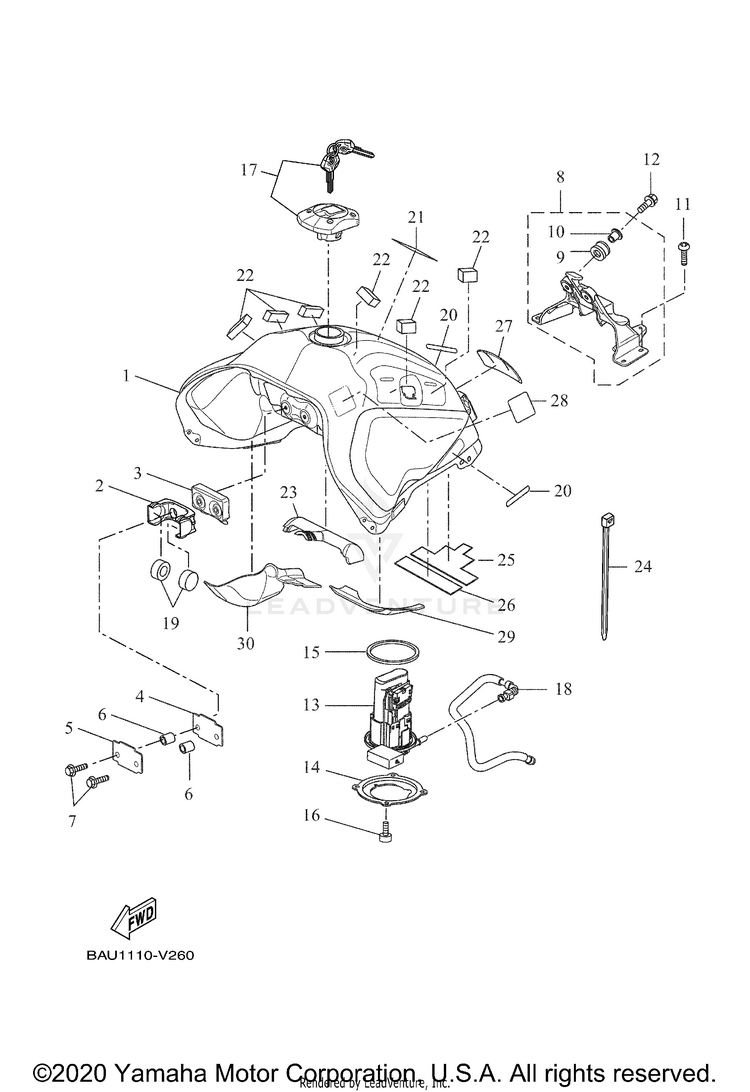 Fuel Tank Schematic