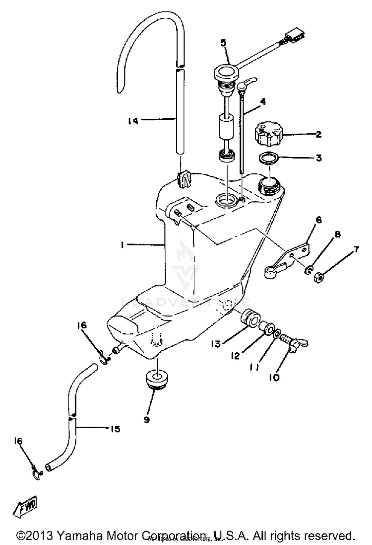 Oil Tank Schematic