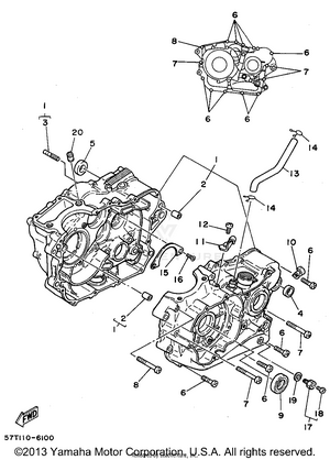 Crankcase Schematic