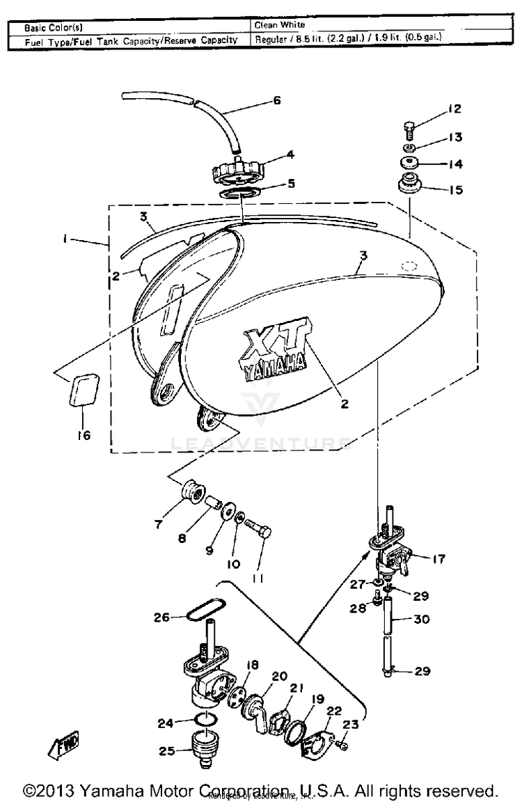 Fuel Tank Schematic
