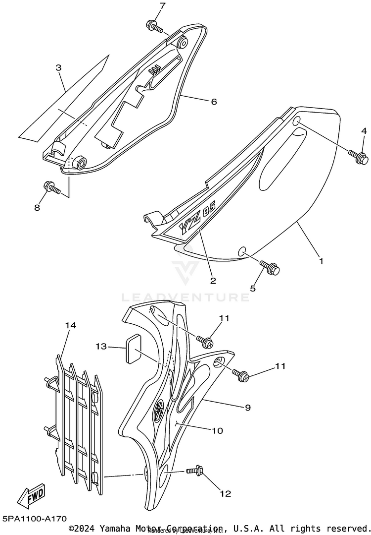 Side Cover Schematic