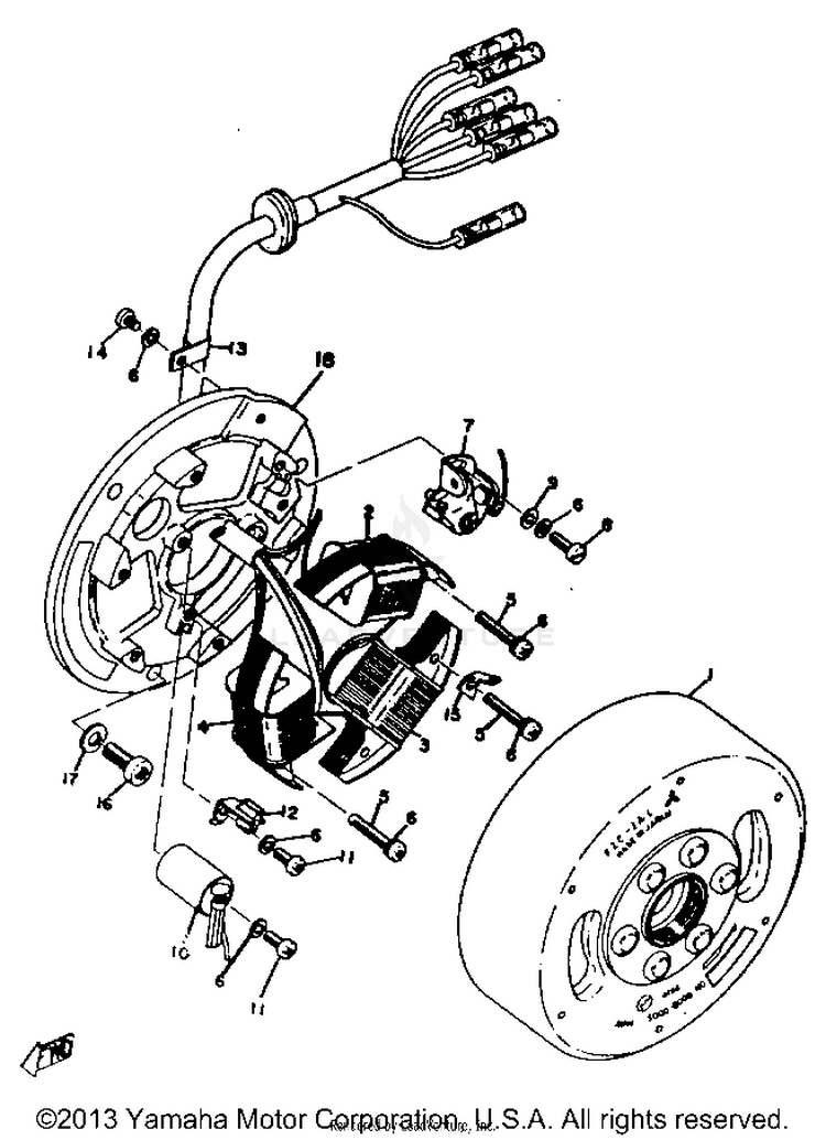 Flywheel Magneto Schematic