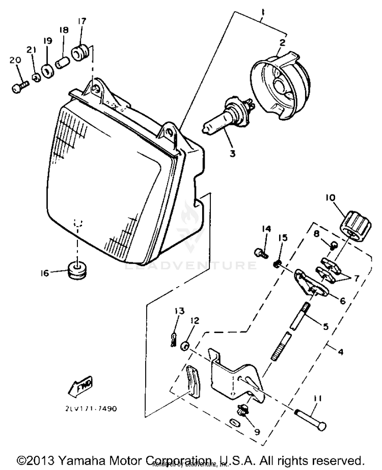 Headlight Schematic