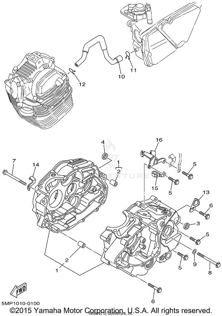 Crankcase Schematic