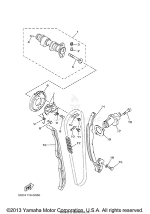 Camshaft Chain Schematic