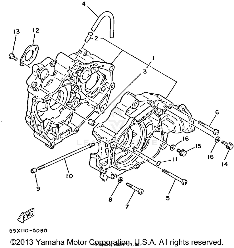 Crankcase Schematic
