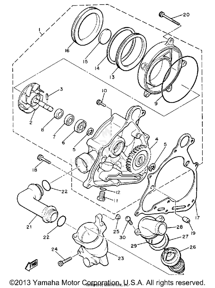 Water Pump Schematic