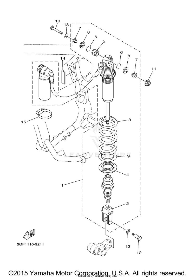 Rear Suspension Schematic