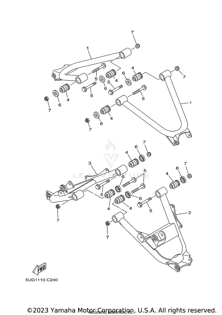 Rear Arm Schematic