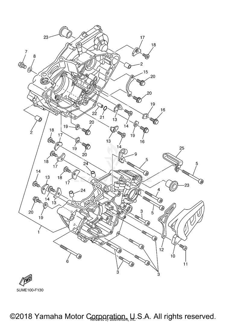 Crankcase Schematic