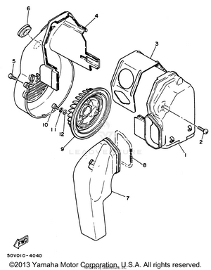 Air Shroud Fan Schematic