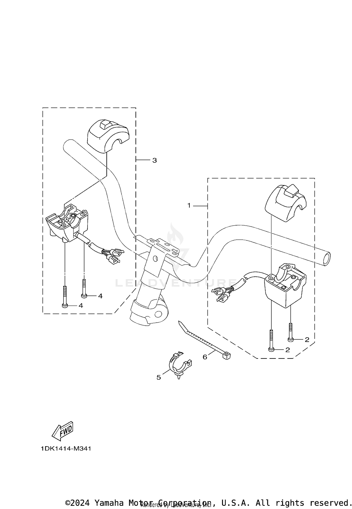 HANDLE SWITCH LEVER