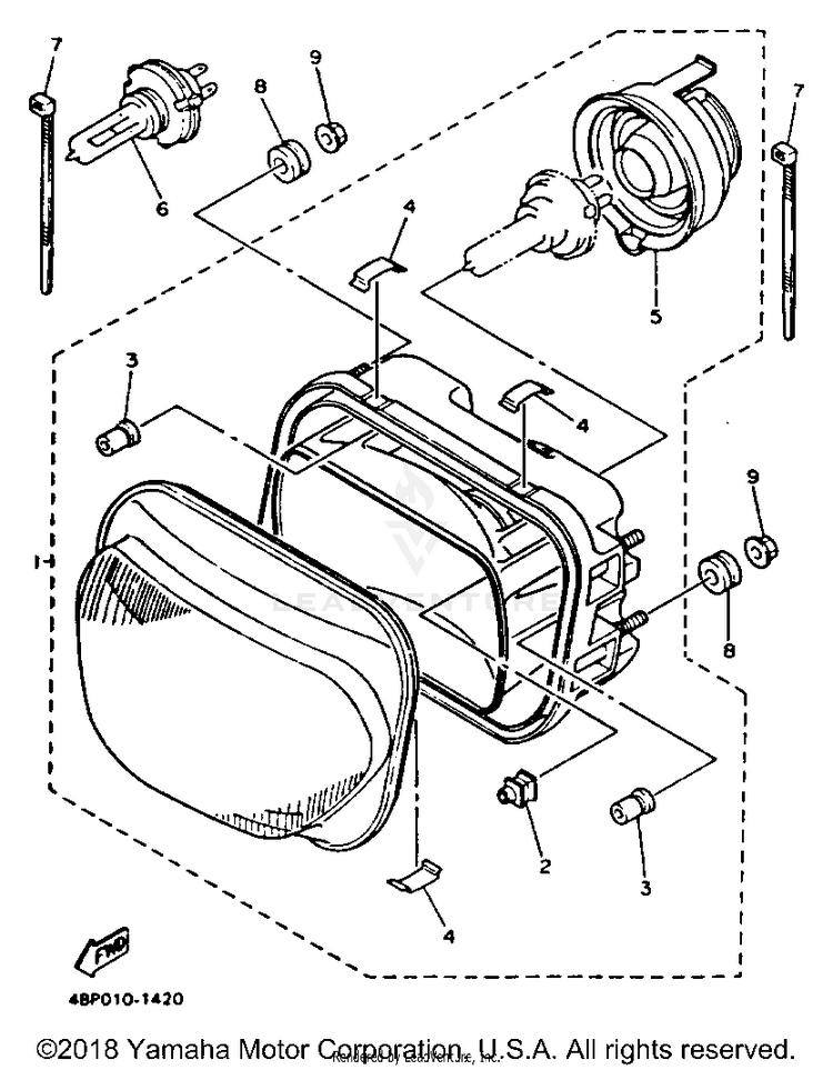 Headlight Schematic