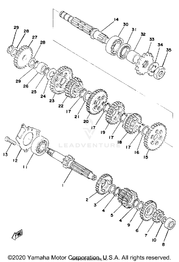 Transmission Schematic