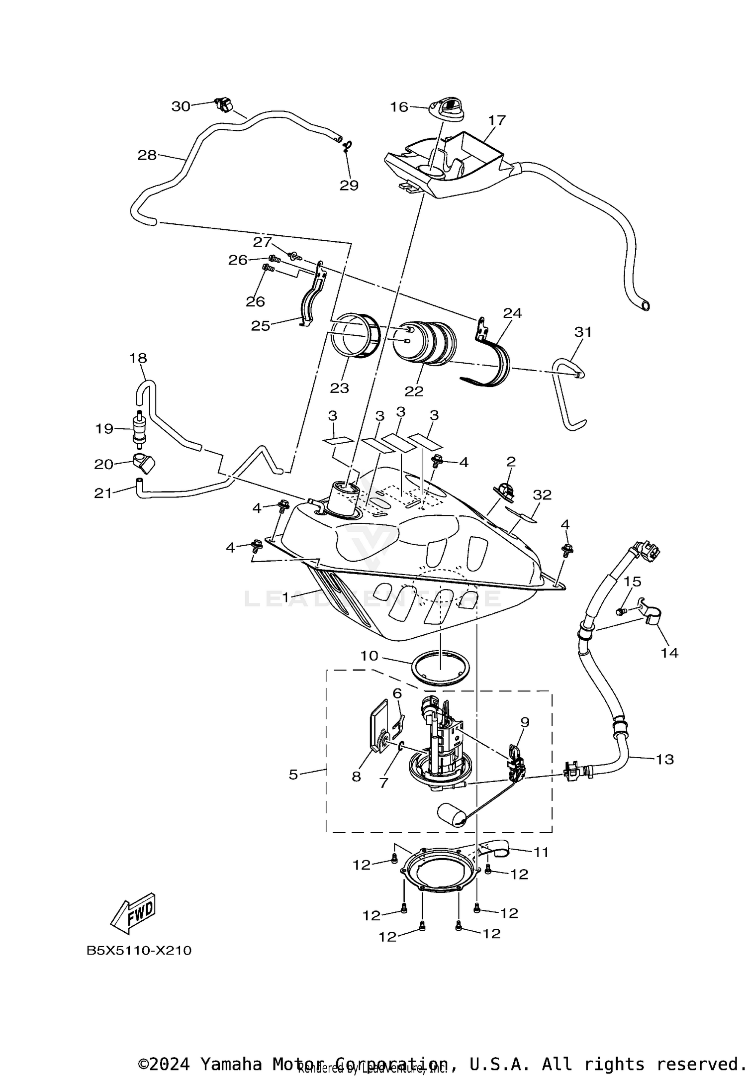 Assembly diagram