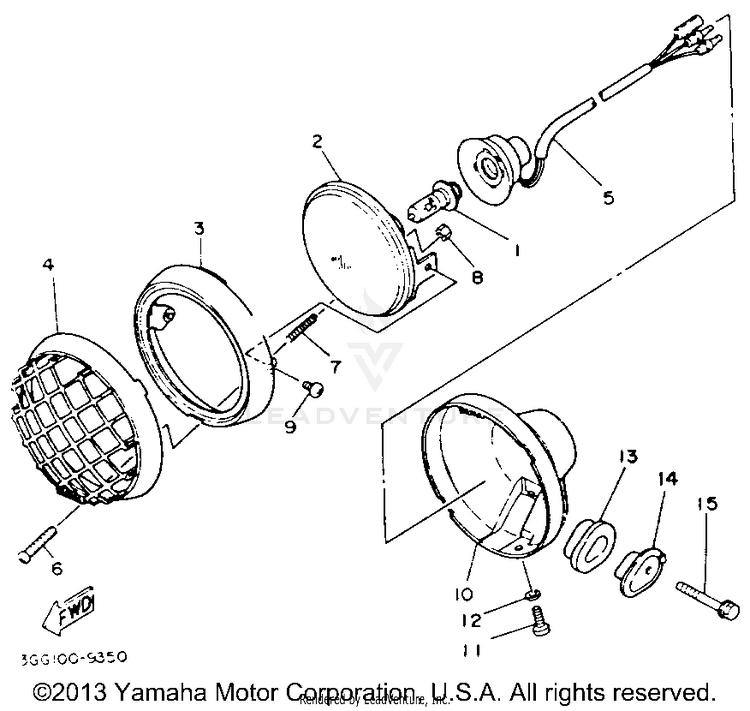 Headlight Schematic