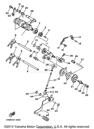 Shift Cam Shift Fork Schematic