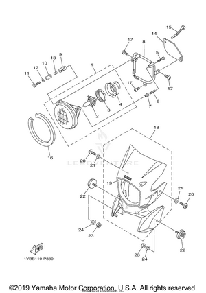 Headlight Schematic