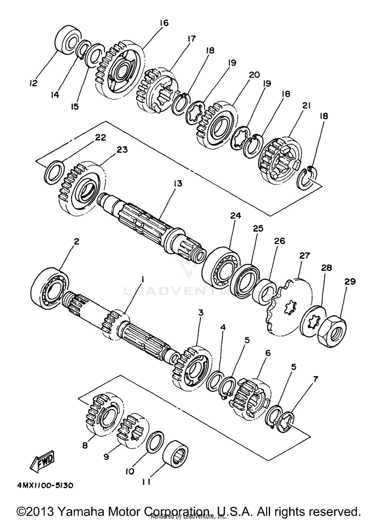 Transmission Schematic