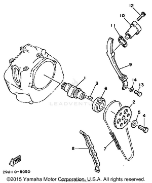 Camshaft-chain Schematic