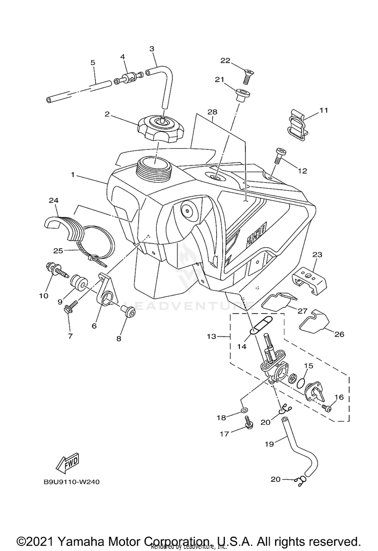 Fuel Tank Schematic