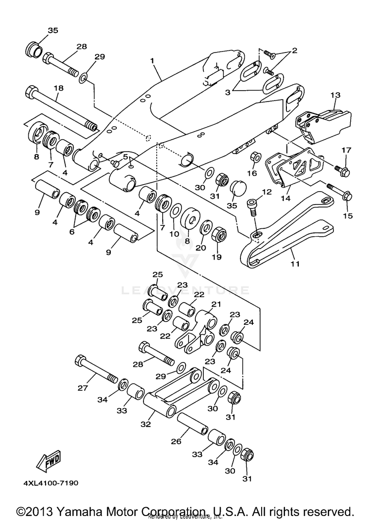 Rear Arm Schematic