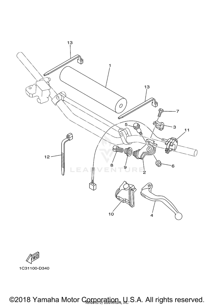 Handle Switch Lever Schematic